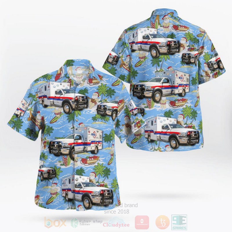 Montgomery County Hospital District Christmas Hawaiian Shirt