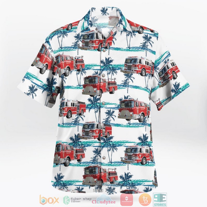Mount Kisco Westchester County New York Mutual Engine & Hose Co. 1 Hawaiian shirt word1