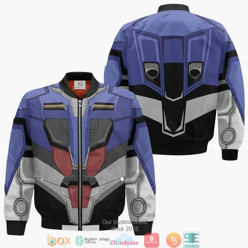 Msz 006 Mobile Suit Zeta Gundam Anime 3D Bomber jacket
