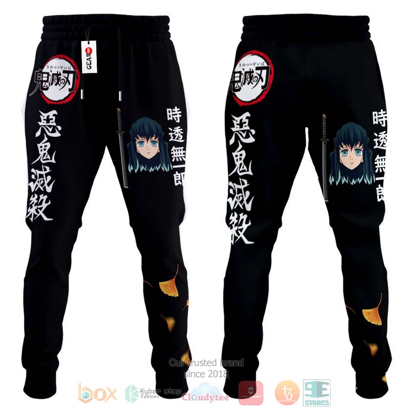 BEST Muichiro Hashira Anime Kimetsu Longpants 4 Muichiro Hashira Anime Kimetsu Jogger longpants 1 2 3