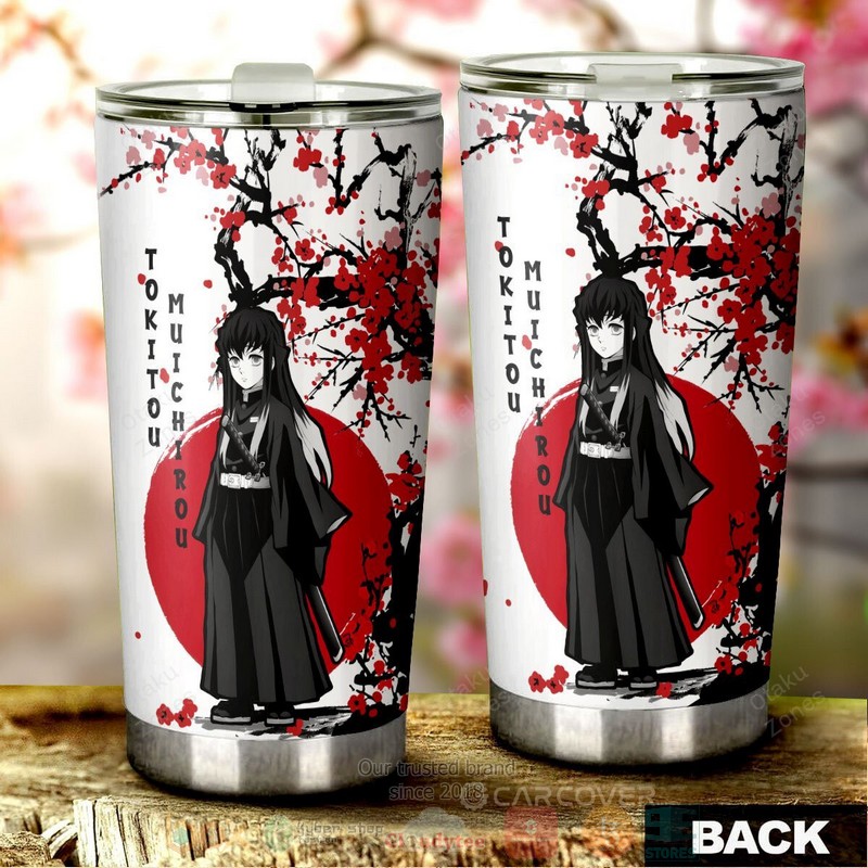 BEST Muichiro Japan Style Demon Slayer Anime 3D Steel Tumbler 3 Muichiro Japan Style Demon Slayer Anime Tumbler 1 2