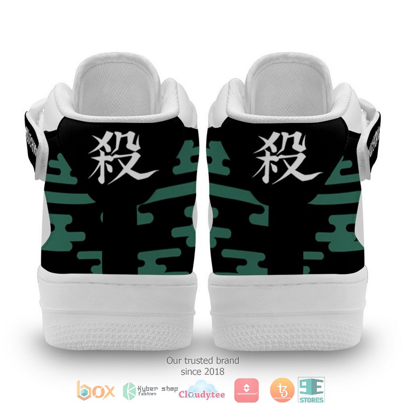 Muichiro Tokito Anime Demon Slayer High Air Force Shoes 3 Muichiro Tokito Anime Demon Slayer High Air Force Shoes 1 2