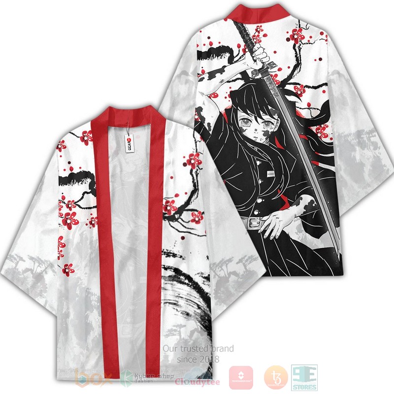 Muichiro Tokito Kimetsu Haori Anime Inspired Kimono