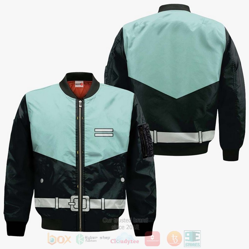 Muichiro Tokito Uniform Kimetsu Anime 3D Hoodie Bomber Jacket 1 2 3