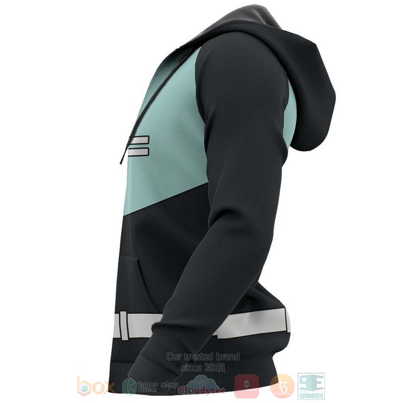 Muichiro Tokito Uniform Kimetsu Anime 3D Hoodie Bomber Jacket 1 2 3 4 5