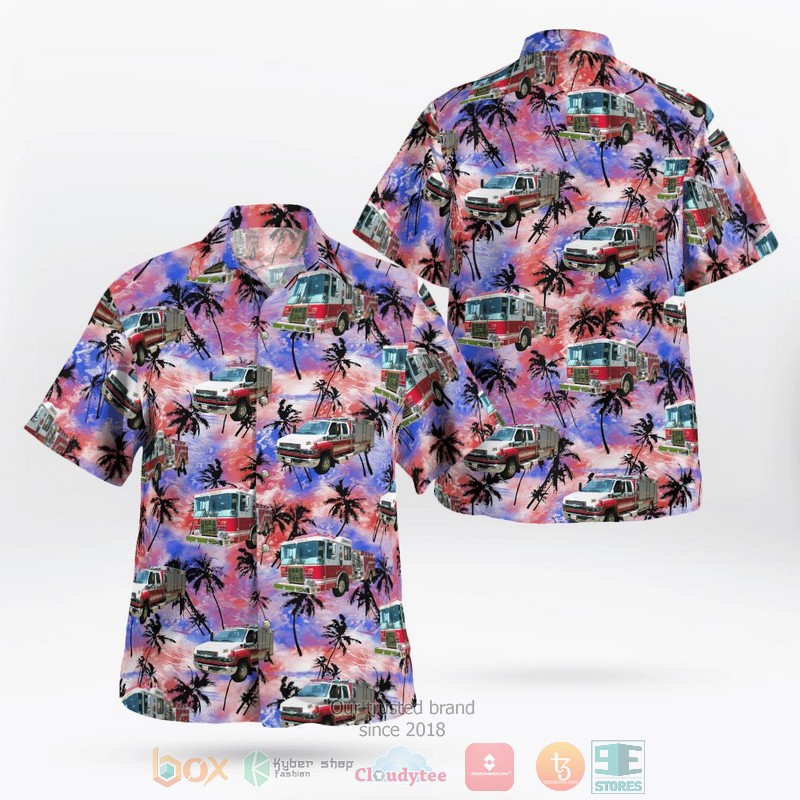 Munhall Allegheny County Pennsylvania Munhall Central Volunteer Fire Rescue Hawaiian Shirt