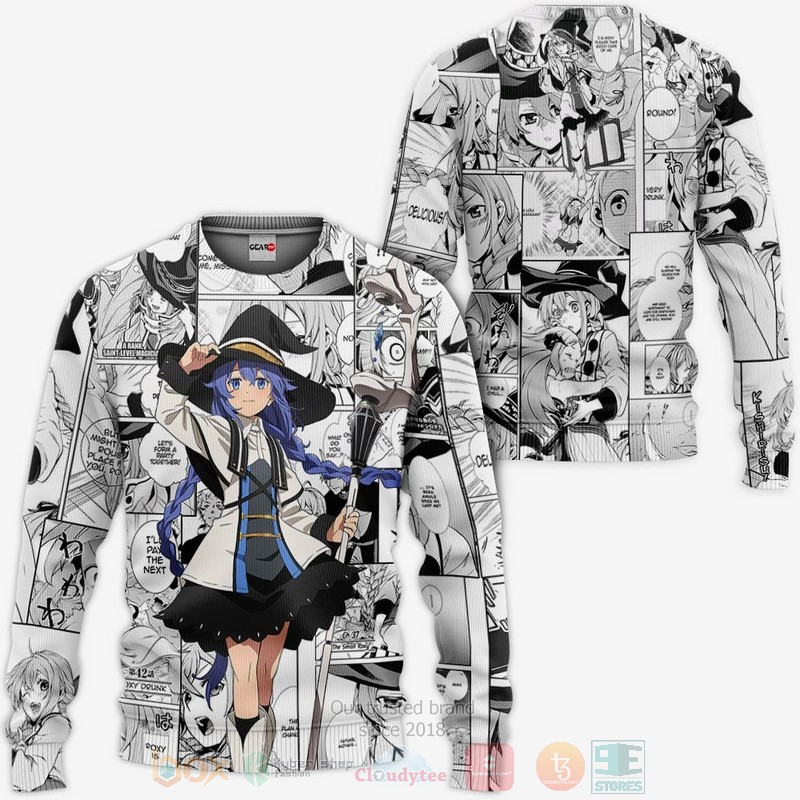 BEST Anime Mushoku Tensei Roxy Migurdia Anime-Manga All Over Print Hoodie-Bomber Jacket 2 Mushoku Tensei Roxy Migurdia Anime Manga 3D Hoodie Bomber Jacket 1
