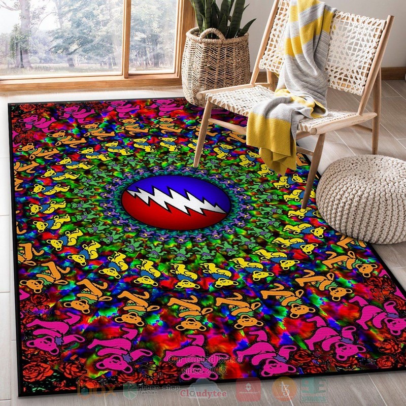 Music Fans Grateful Dead Music Home Area Rugs