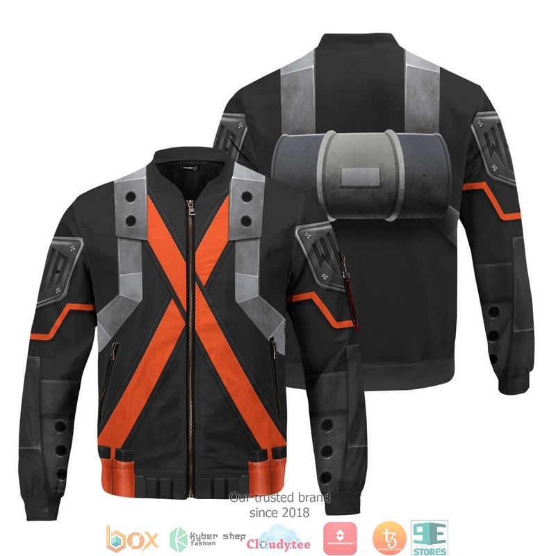 Musketeer Bakugou v2 Bomber Jacket word2