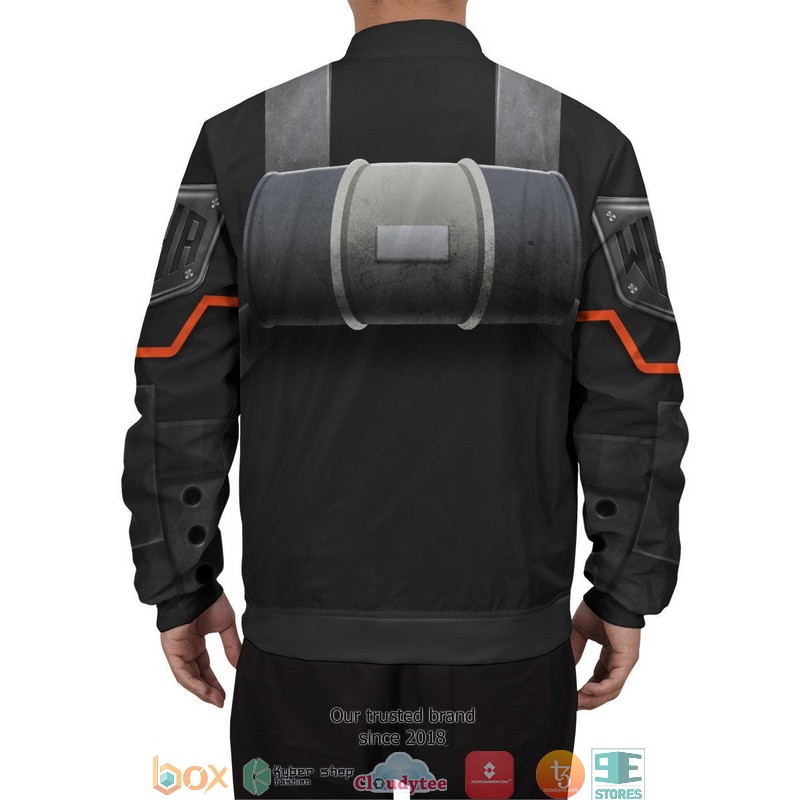 Musketeer Bakugou v2 Bomber Jacket word1