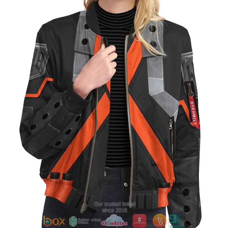 Musketeer Bakugou v2 Bomber Jacket word1