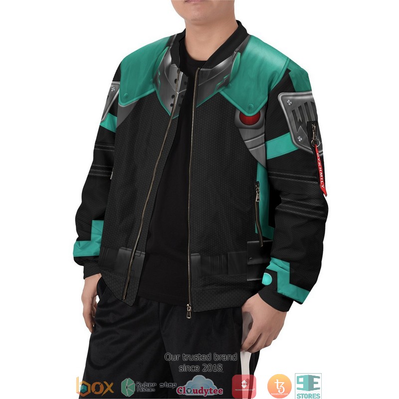 Musketeer Deku v2 Bomber Jacket word2