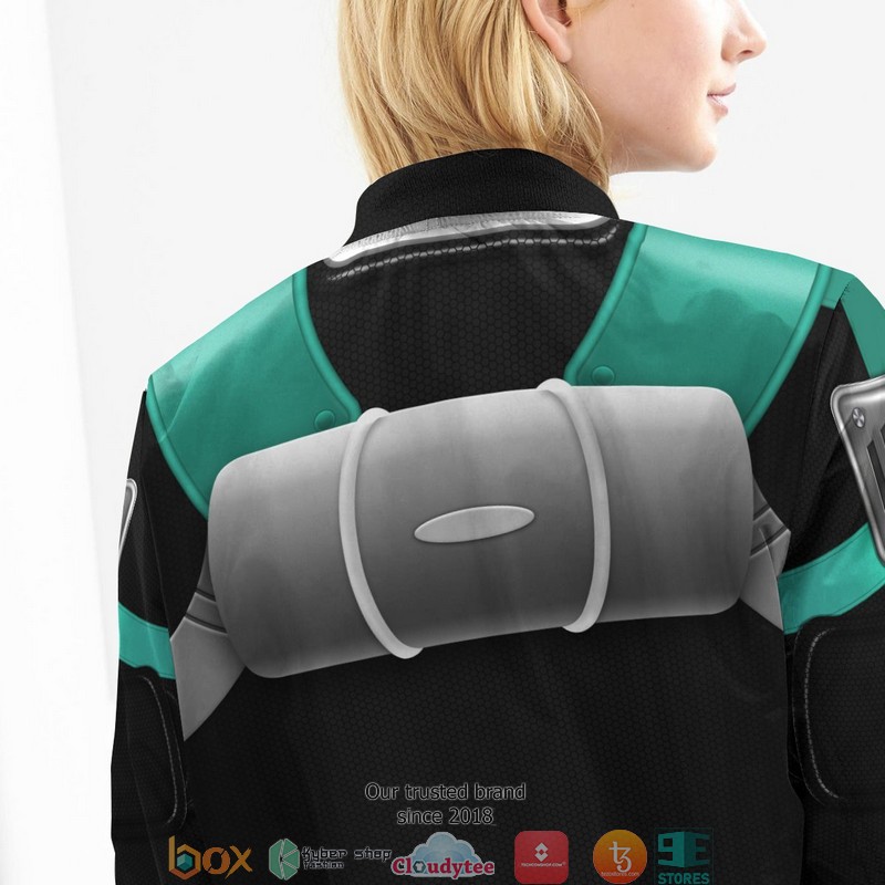 Musketeer Deku v2 Bomber Jacket word2