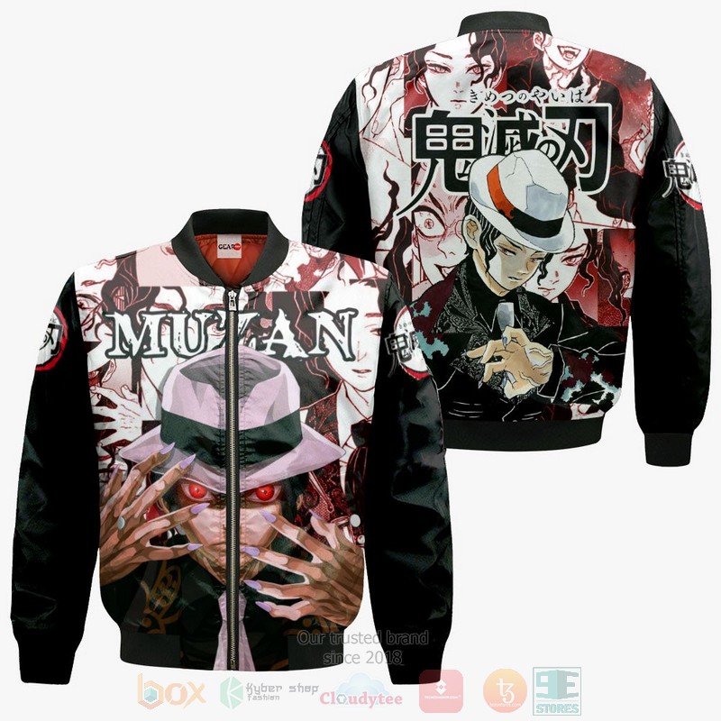 BEST Anime Muzan Kibutsuji Kimetsu Anime-Manga All Over Print Hoodie-Bomber Jacket 4 Muzan Kibutsuji Custom Kimetsu Anime Manga 3D Hoodie Bomber Jacket 1 2 3
