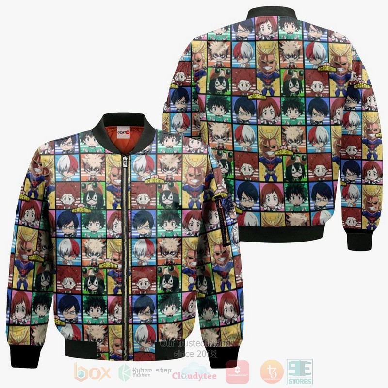 BEST Anime My Hero Academia Characters Custom Unisex 3D T-Shirt, Hoodie 1 My Hero Academia Anime Characters Custom Anime 3D Hoodie Shirt