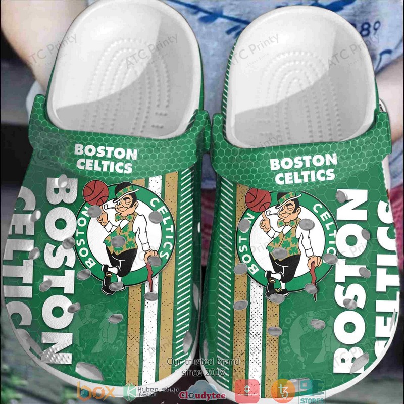 NBA Boston Celtics Crocband Clogs 3 NBA Boston Celtics Crocband Clogs