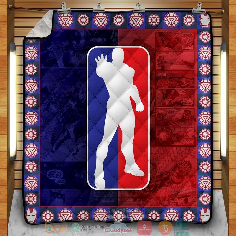 NBA Iron Man Quilt Blanket