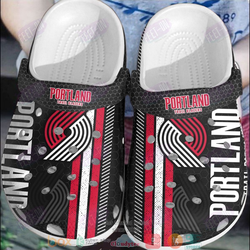 NBA Portland Trail Blazers Crocband Crocs Clog Shoes