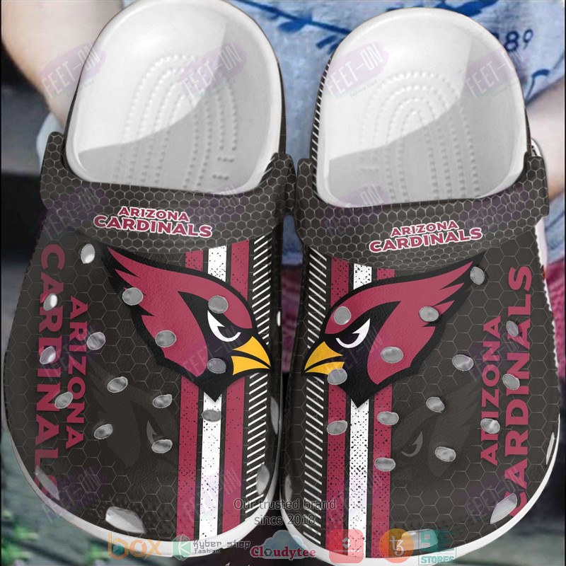 NFL Arizona Cardinals Black Crocband Clogs