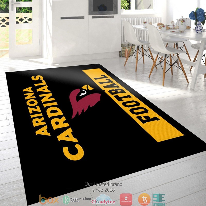 NFL Arizona Cardinals Football Logo Rug Carpet 7 NFL Arizona Cardinals Football Logo Rug Carpet