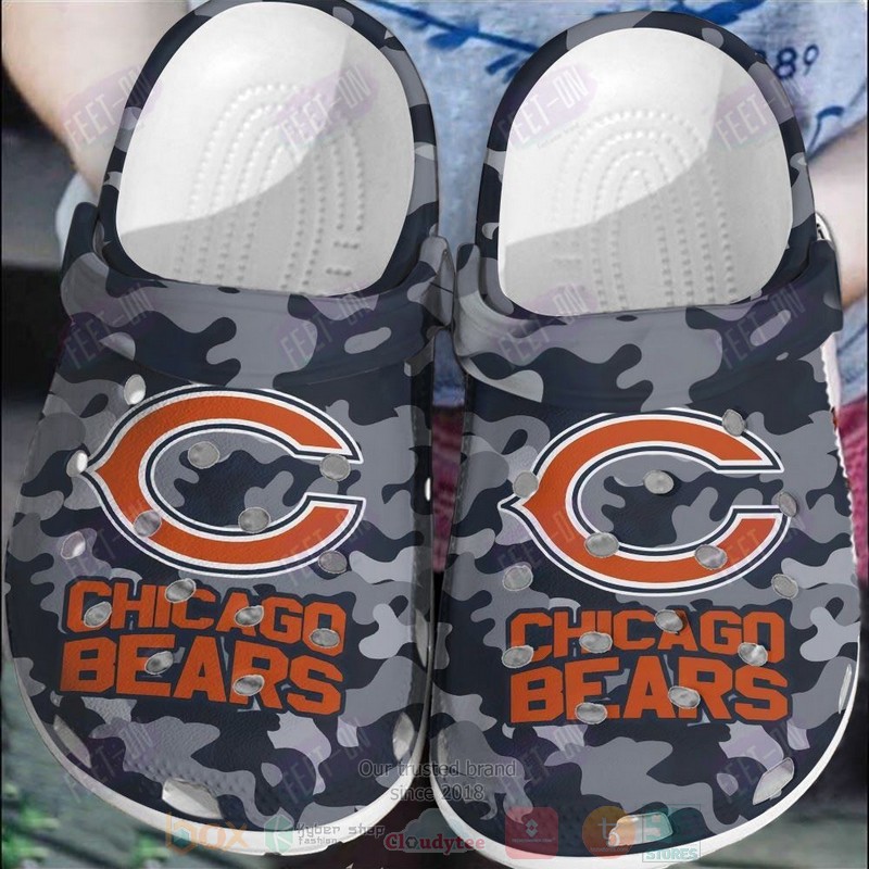 NFL Chicago Bears Crocband Crocs Clog Shoes