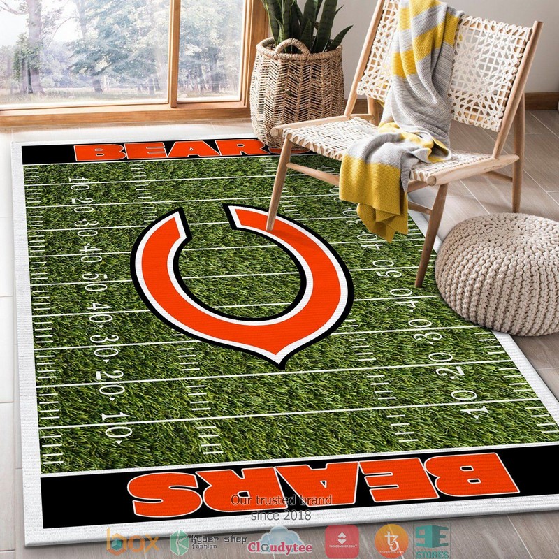 NFL Chicago Bears Room Sport Rug Carpet