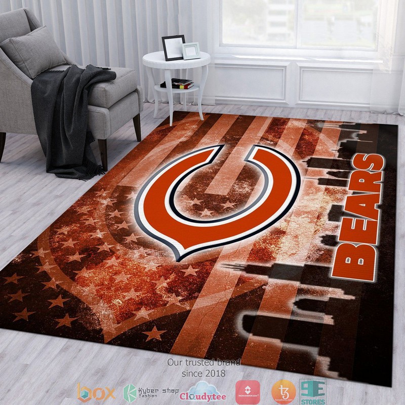 NFL Chicago Bears Rug Carpet