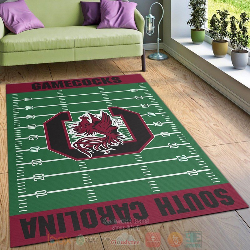 NFL Football Fans South Carolina Gamecocks Home Field Area Rugs 1