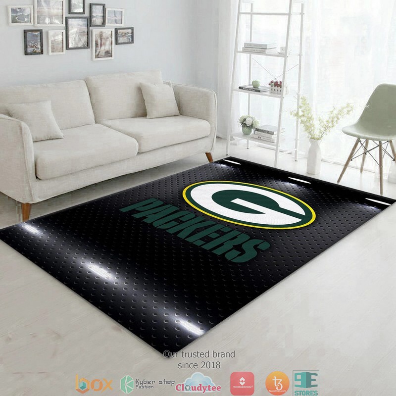 NFL Green Bay Packers Rug Carpet 2 NFL Green Bay Packers Rug Carpet 1