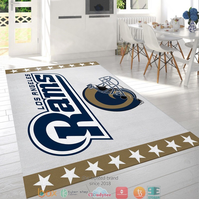 NFL Los Angeles Rams Helmet Rug Carpet 6 NFL Los Angeles Rams Helmet Rug Carpet