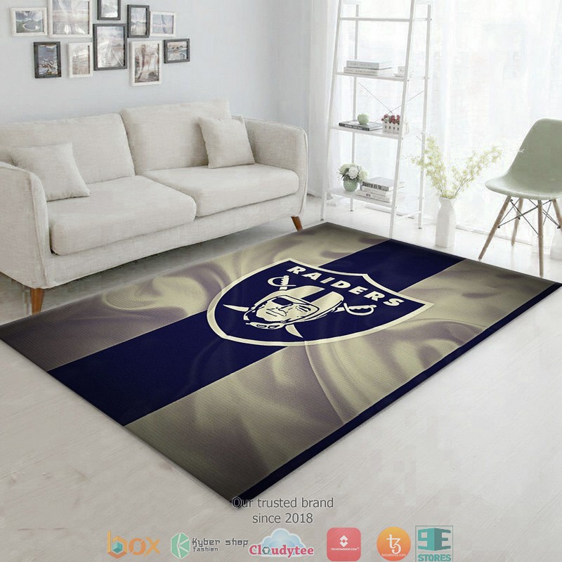 NFL Oakland Raiders American Rug Carpet 1 NFL Oakland Raiders American Rug Carpet