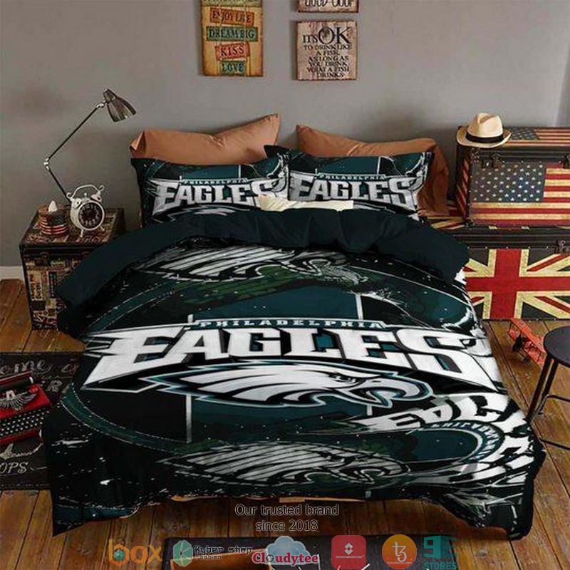 NFL Philadelphia Eagles Duvet Cover Bedroom Set