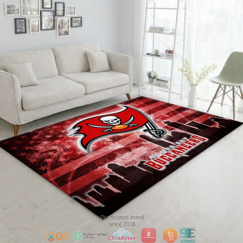 NFL Tampa Bay Buccaneers Rug Carpet 3 NFL Tampa Bay Buccaneers Rug Carpet 1 2