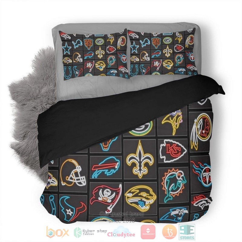 NFL teams logo Bedding Set