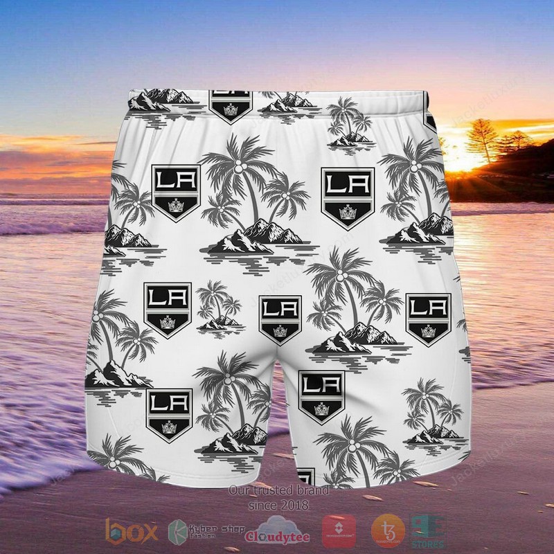 NEW Los Angeles Kings NHL palm tree Hawaiian Shirt, Shorts 2 NEW Los Angeles Kings NHL palm tree Hawaiian Shirt, Shorts word1
