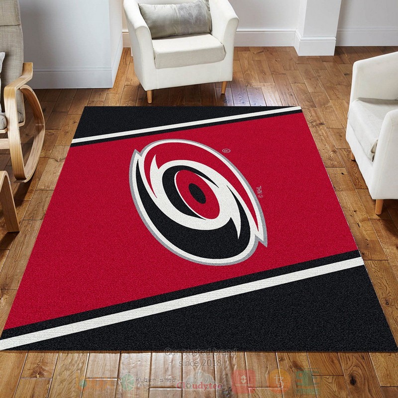 BEST NHL Spirit Carolina Hurricanes Bedroom Rugs 3 NHL Spirit Carolina Hurricanes Area Rugs 1 2