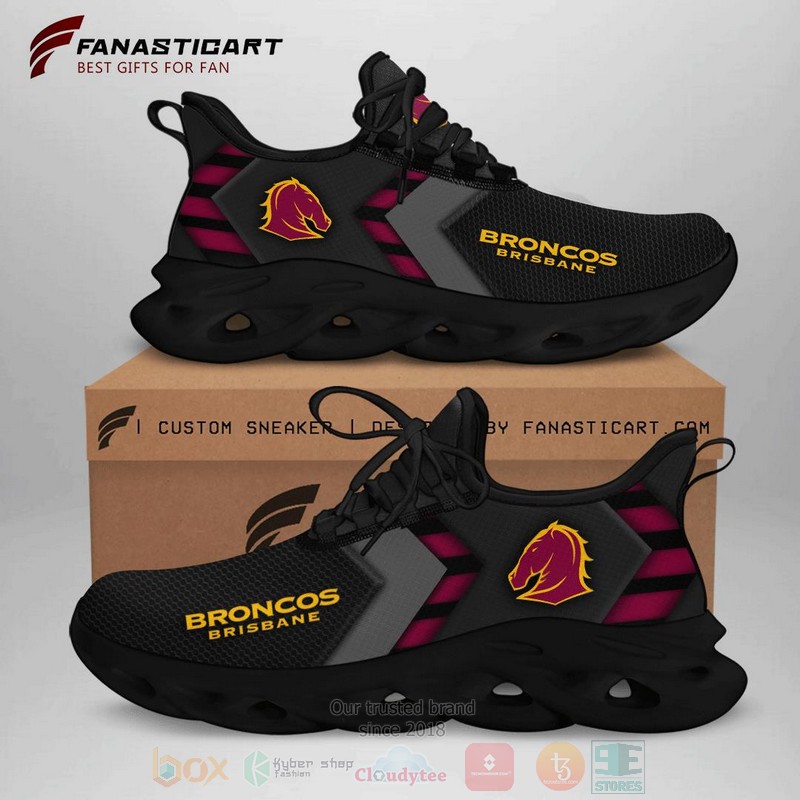 NRL Brisbane Broncos Clunky Max Soul Shoes