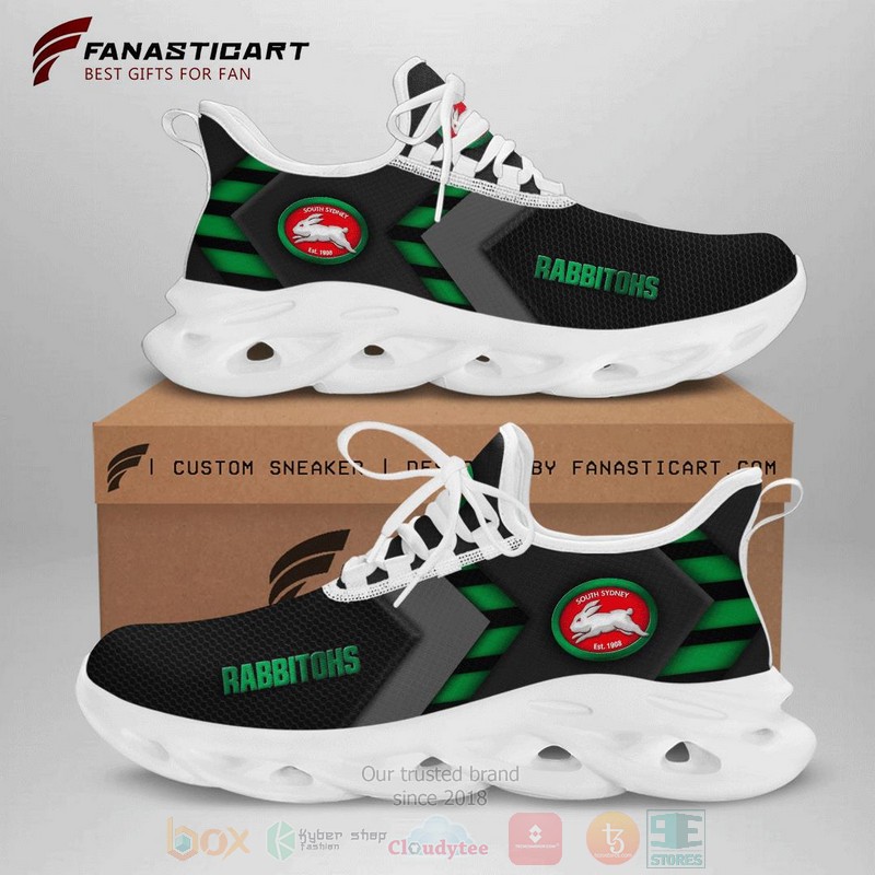 BEST Team NRL South Sydney Rabbitohs Max Soul Clunky Shoes 3 NRL South Sydney Rabbitohs Clunky Max Soul Shoes 1 2