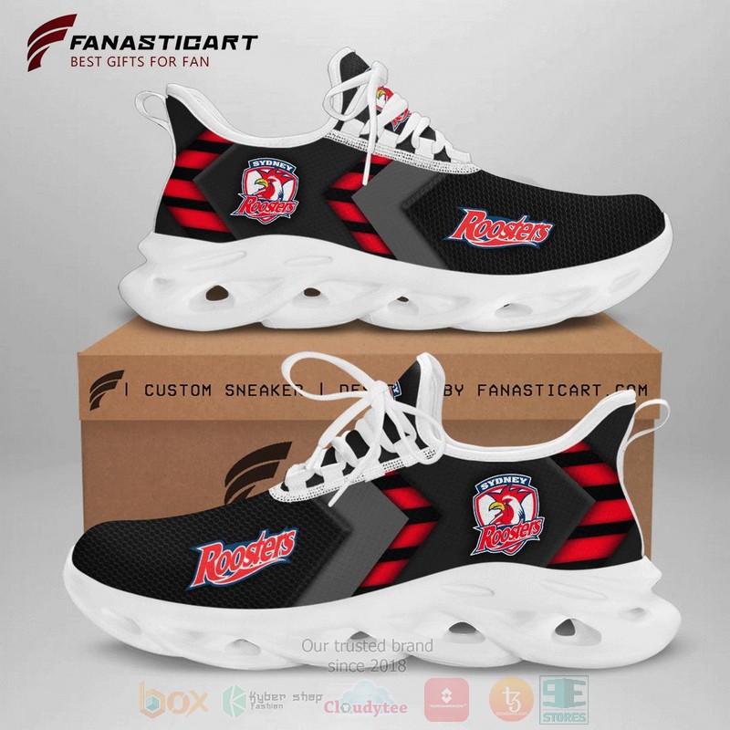 BEST Team NRL Sydney Roosters Max Soul Clunky Shoes 3 NRL Sydney Roosters Clunky Max Soul Shoes 1 2