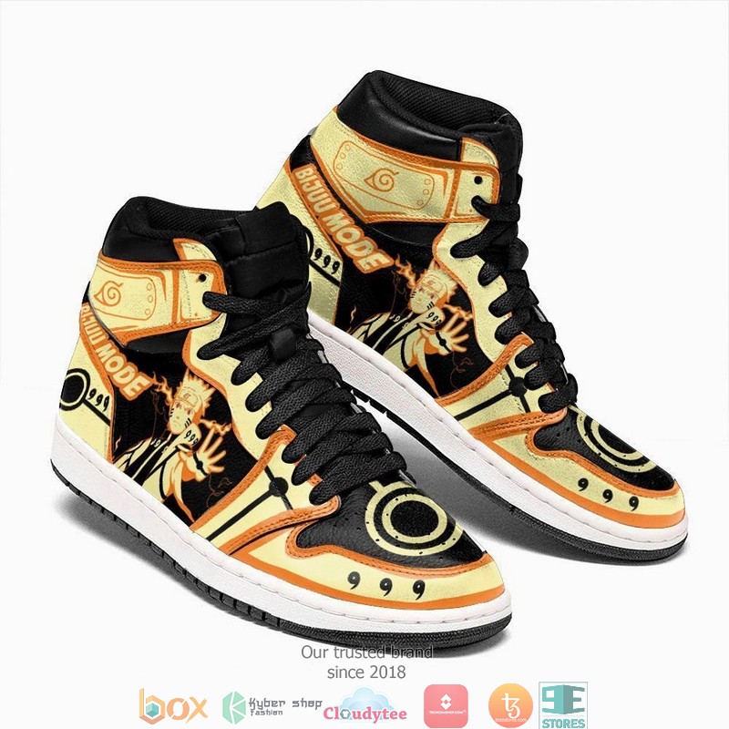 NRT Bijuu Mode NRT Anime Air Jordan High Top Shoes 1
