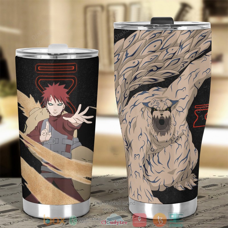 NRT Gaara and Shukaku Tumbler 4 NRT Gaara and Shukaku Tumbler 1 2 3