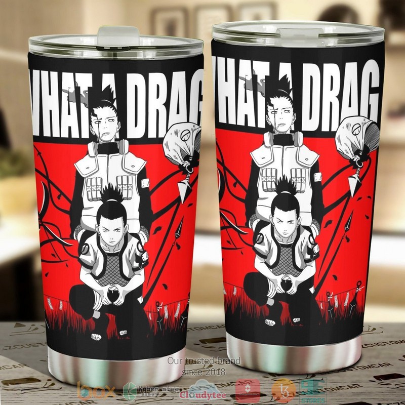 NRT Nara Shikamaru Art Tumbler 1 NRT Nara Shikamaru Art Tumbler