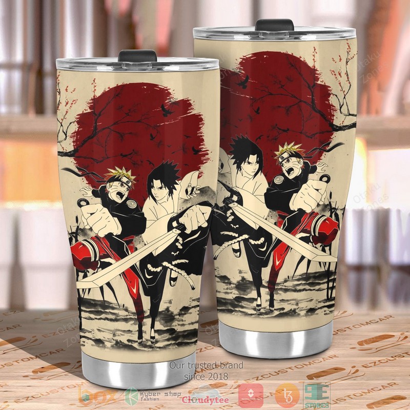NRT Sasuke x NRT Mix Antique Artwork Tumbler 3 NRT Sasuke x NRT Mix Antique Artwork Tumbler 1 2