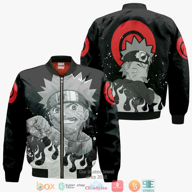 NRT Uzumaki Anime NRT Shippuden Merch 3D Shirt, Bomber jacket 4 NRT Uzumaki Anime NRT Shippuden Merch 3D Shirt Bomber jacket 1 2 3