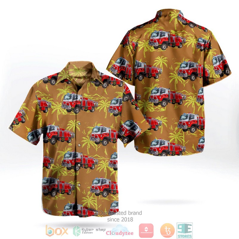 NSW Rural Fire Service NSW RFS Heavy Tanker Hawaiian shirt 9 NSW Rural Fire Service NSW RFS Heavy Tanker Hawaiian shirt word2