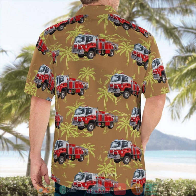 NSW Rural Fire Service NSW RFS Heavy Tanker Hawaiian shirt 3 NSW Rural Fire Service NSW RFS Heavy Tanker Hawaiian shirt word1