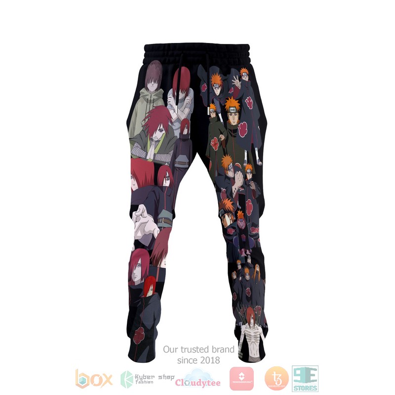 BEST Nagato Pain Fleece Naruto Characters Anime Longpants 3 Nagato Pain Fleece Naruto Characters Anime Jogger longpants 1 2