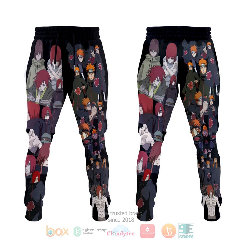 BEST Nagato Pain Fleece Naruto Characters Anime Longpants 4 Nagato Pain Fleece Naruto Characters Anime Jogger longpants 1 2 3