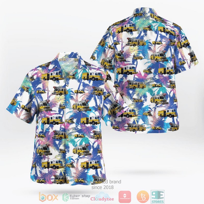 Nags Head Fire & Rescue North Carolina Hawaiian shirt word1