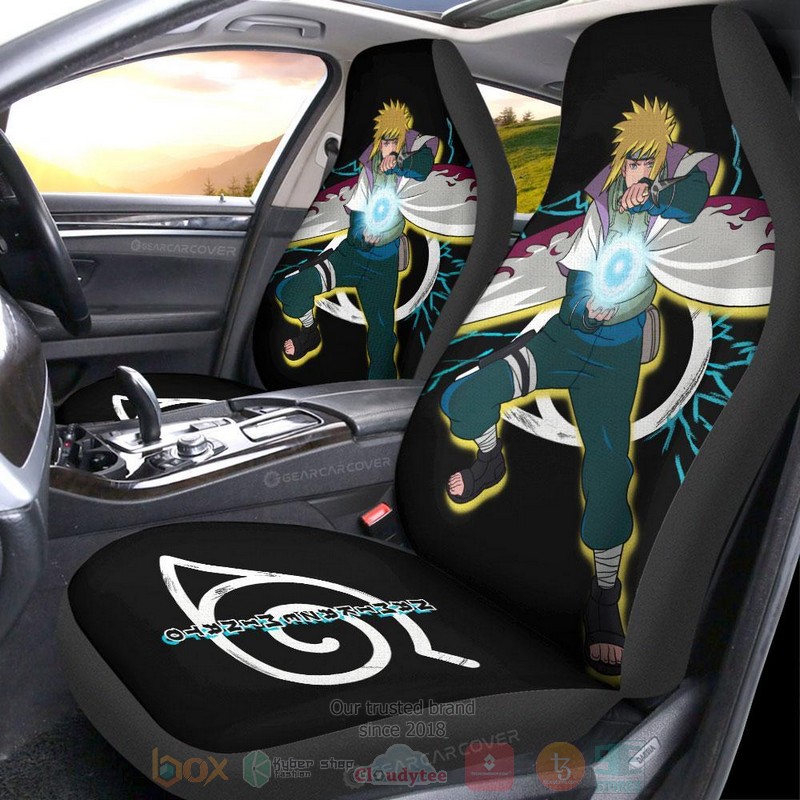 Namikaze Minato Naruto Anime Car Seat Cover 1